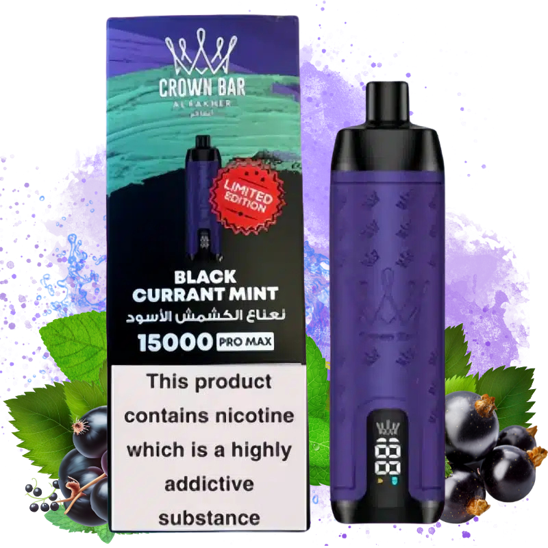 Al Fakher Blackcurrant Mint Vape 1 - Al Fakher Vape