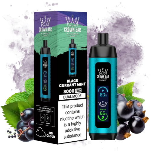 Crown Bar Black Currant Mint Flavor 2 - Al Fakher Vape