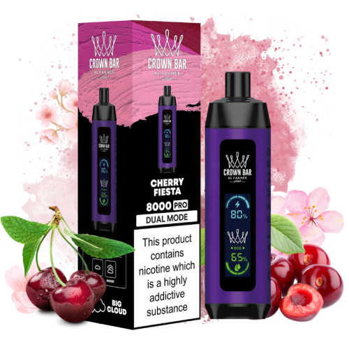 Crown Bar Cherry Fiesta Flavor 2 - Al Fakher Vape
