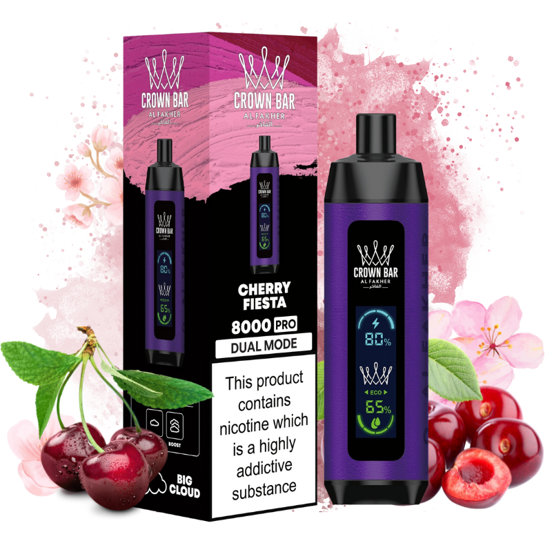 Crown Bar Cherry Fiesta Flavor 2 - Al Fakher Vape