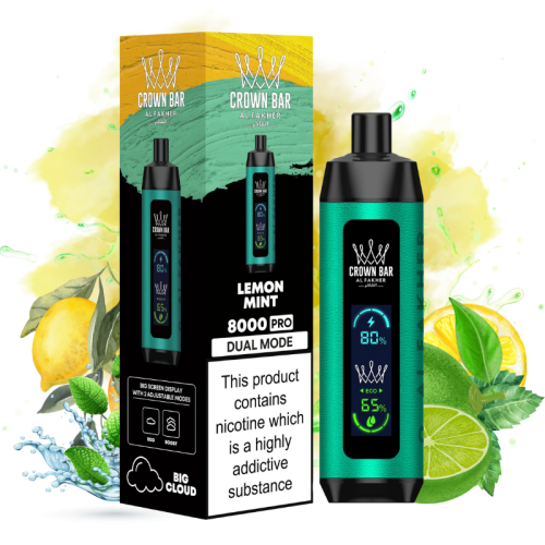Crown Bar Lemon Mint Flavor 2 - Al Fakher Vape