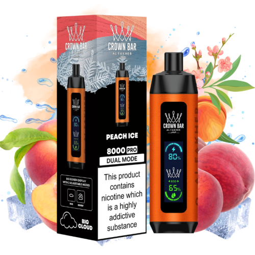 Crown Bar Peach Ice Flavor 2 - Al Fakher Vape