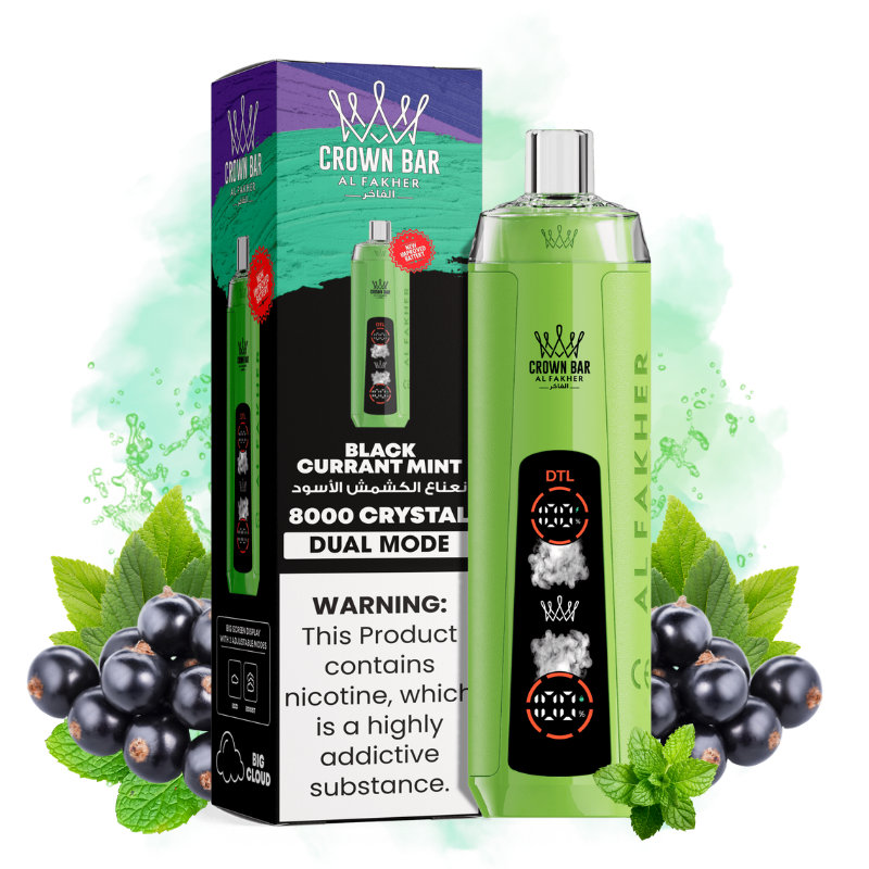Al Fakher Black Currant Mint Vape 3 - Al Fakher Vape