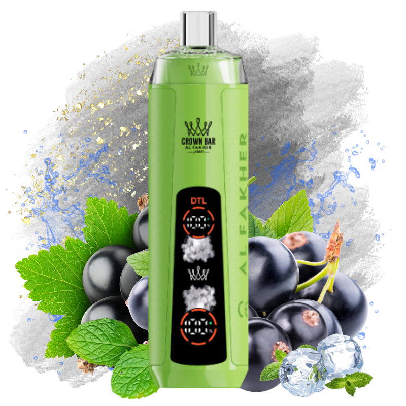 Al Fakher Blackcurrant Mint Vape 3 - Al Fakher Vape