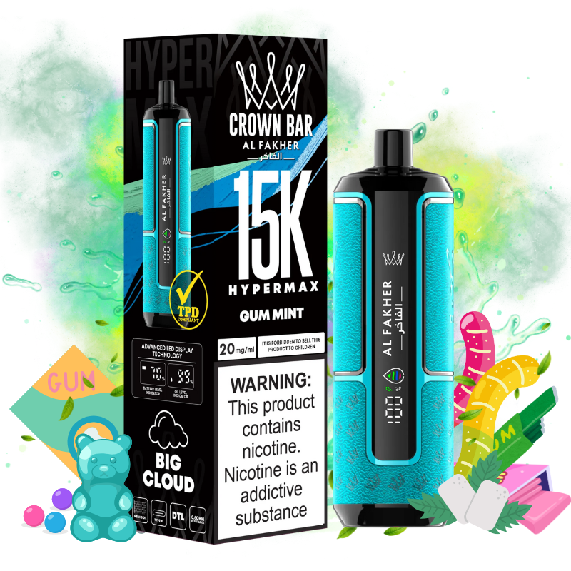 Al Fakher Gum Mint Vape 4 - Al Fakher Vape