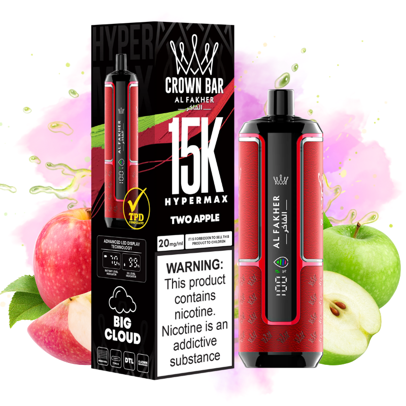Al Fakher Two Apple Vape 4 - Al Fakher Vape