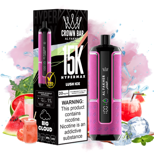 Crown Bar Lush Ice Vape 4 - Al Fakher Vape