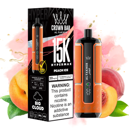 Crown Bar Peach Ice Flavor 4 - Al Fakher Vape